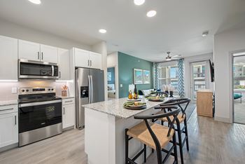Large kitchen islands